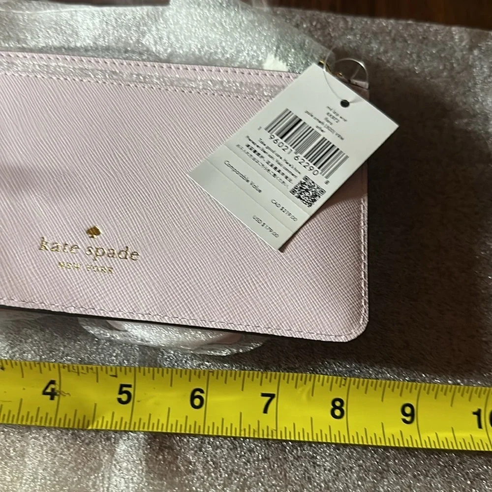 Kate Spade Amethyst Floral Wristlet - Picture 6 of 7